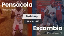 Matchup: Pensacola High vs. Escambia  2020