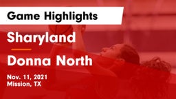Sharyland  vs Donna North  Game Highlights - Nov. 11, 2021