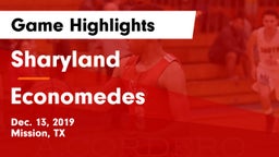 Sharyland  vs Economedes  Game Highlights - Dec. 13, 2019