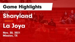 Sharyland  vs La Joya  Game Highlights - Nov. 30, 2021