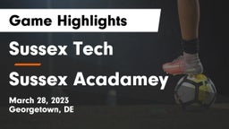 Sussex Tech  vs Sussex Acadamey Game Highlights - March 28, 2023