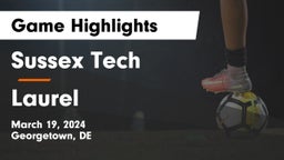 Sussex Tech  vs Laurel  Game Highlights - March 19, 2024