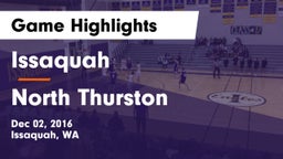 Issaquah  vs North Thurston  Game Highlights - Dec 02, 2016