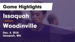 Issaquah  vs Woodinville Game Highlights - Dec. 4, 2018