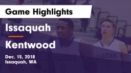 Issaquah  vs Kentwood  Game Highlights - Dec. 15, 2018