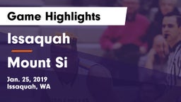 Issaquah  vs Mount Si  Game Highlights - Jan. 25, 2019