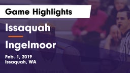 Issaquah  vs Ingelmoor  Game Highlights - Feb. 1, 2019