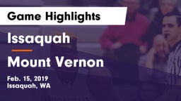 Issaquah  vs Mount Vernon  Game Highlights - Feb. 15, 2019