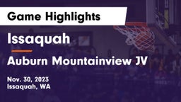 Issaquah  vs Auburn Mountainview JV Game Highlights - Nov. 30, 2023