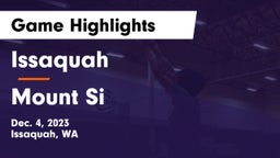 Issaquah  vs Mount Si  Game Highlights - Dec. 4, 2023
