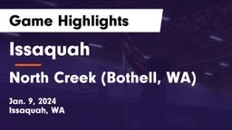 Issaquah  vs North Creek (Bothell, WA) Game Highlights - Jan. 9, 2024