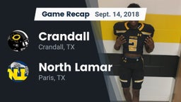 Recap: Crandall  vs. North Lamar  2018
