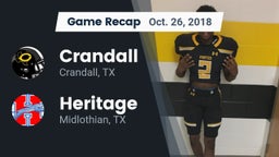 Recap: Crandall  vs. Heritage  2018