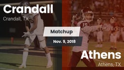 Matchup: Crandall  vs. Athens  2018