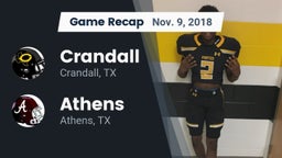 Recap: Crandall  vs. Athens  2018
