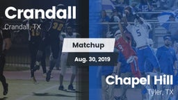 Matchup: Crandall  vs. Chapel Hill  2019