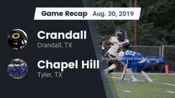Recap: Crandall  vs. Chapel Hill  2019