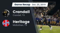 Recap: Crandall  vs. Heritage  2019