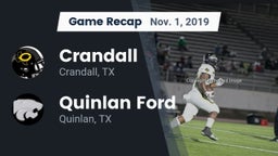 Recap: Crandall  vs. Quinlan Ford  2019