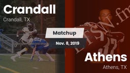 Matchup: Crandall  vs. Athens  2019