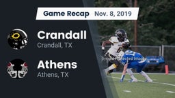 Recap: Crandall  vs. Athens  2019