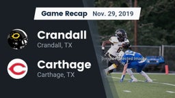 Recap: Crandall  vs. Carthage  2019