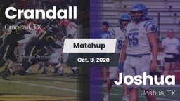 Matchup: Crandall  vs. Joshua  2020