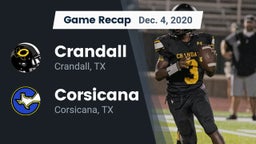 Recap: Crandall  vs. Corsicana  2020