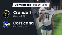 Recap: Crandall  vs. Corsicana  2021