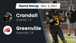 Recap: Crandall  vs. Greenville  2021