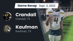Recap: Crandall  vs. Kaufman  2022