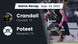 Recap: Crandall  vs. Poteet  2022