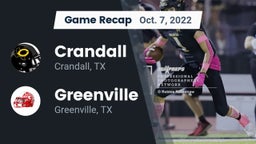 Recap: Crandall  vs. Greenville  2022