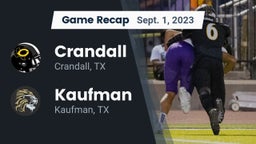 Recap: Crandall  vs. Kaufman  2023