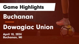 Buchanan  vs Dowagiac Union  Game Highlights - April 10, 2024