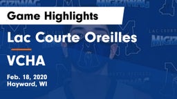 Lac Courte Oreilles  vs VCHA Game Highlights - Feb. 18, 2020