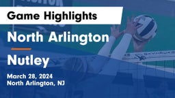 North Arlington  vs Nutley  Game Highlights - March 28, 2024