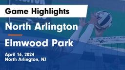 North Arlington  vs Elmwood Park Game Highlights - April 16, 2024
