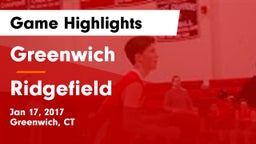 Greenwich  vs Ridgefield  Game Highlights - Jan 17, 2017