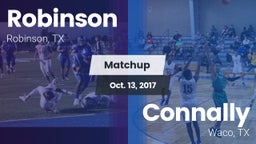 Matchup: Robinson vs. Connally  2017