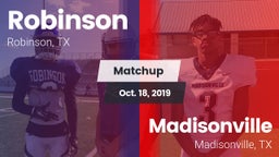 Matchup: Robinson vs. Madisonville  2019