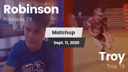 Matchup: Robinson vs. Troy  2020