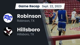 Recap: Robinson  vs. Hillsboro  2023