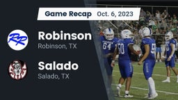 Recap: Robinson  vs. Salado   2023