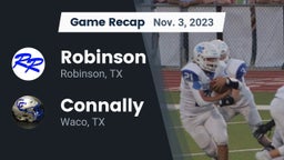 Recap: Robinson  vs. Connally  2023