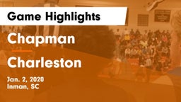 Chapman  vs Charleston Game Highlights - Jan. 2, 2020