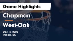 Chapman  vs West-Oak  Game Highlights - Dec. 4, 2020
