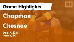 Chapman  vs Chesnee  Game Highlights - Dec. 9, 2021
