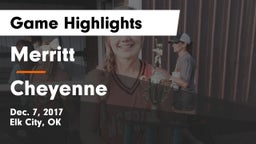 Merritt  vs Cheyenne Game Highlights - Dec. 7, 2017