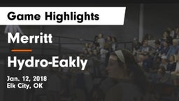 Merritt  vs Hydro-Eakly  Game Highlights - Jan. 12, 2018